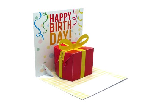 happy birthday 3d print|3d happy birthday card templates.